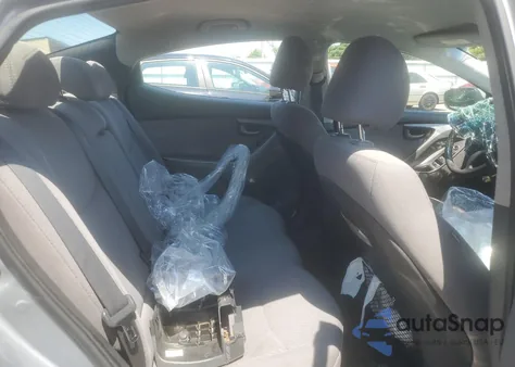 2016 Hyundai Elantra Se from USA, damaged, VIN 5NPDH4AE3GH704895